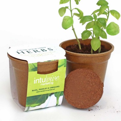 Herb Seed Paper Sprouter Kits